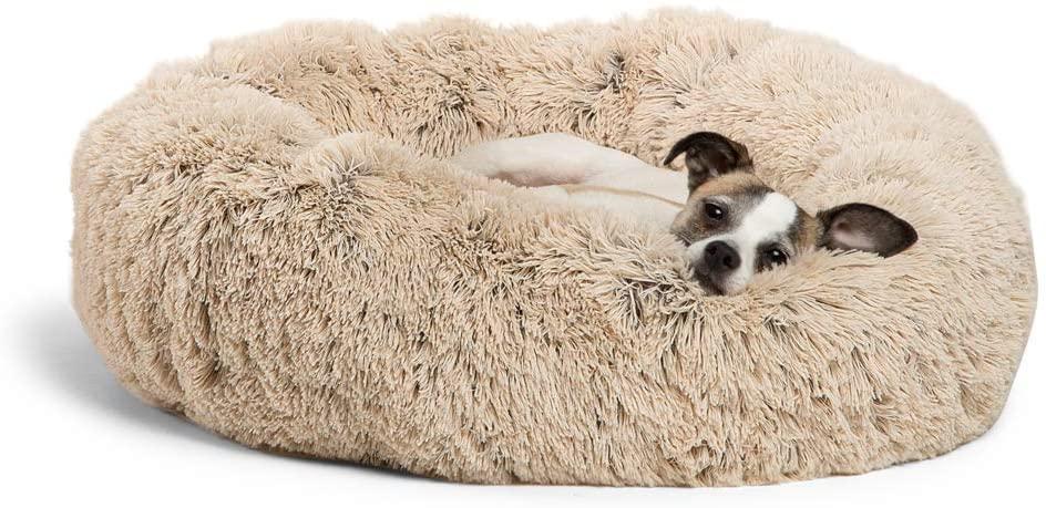 Faux Fur Dog Bed