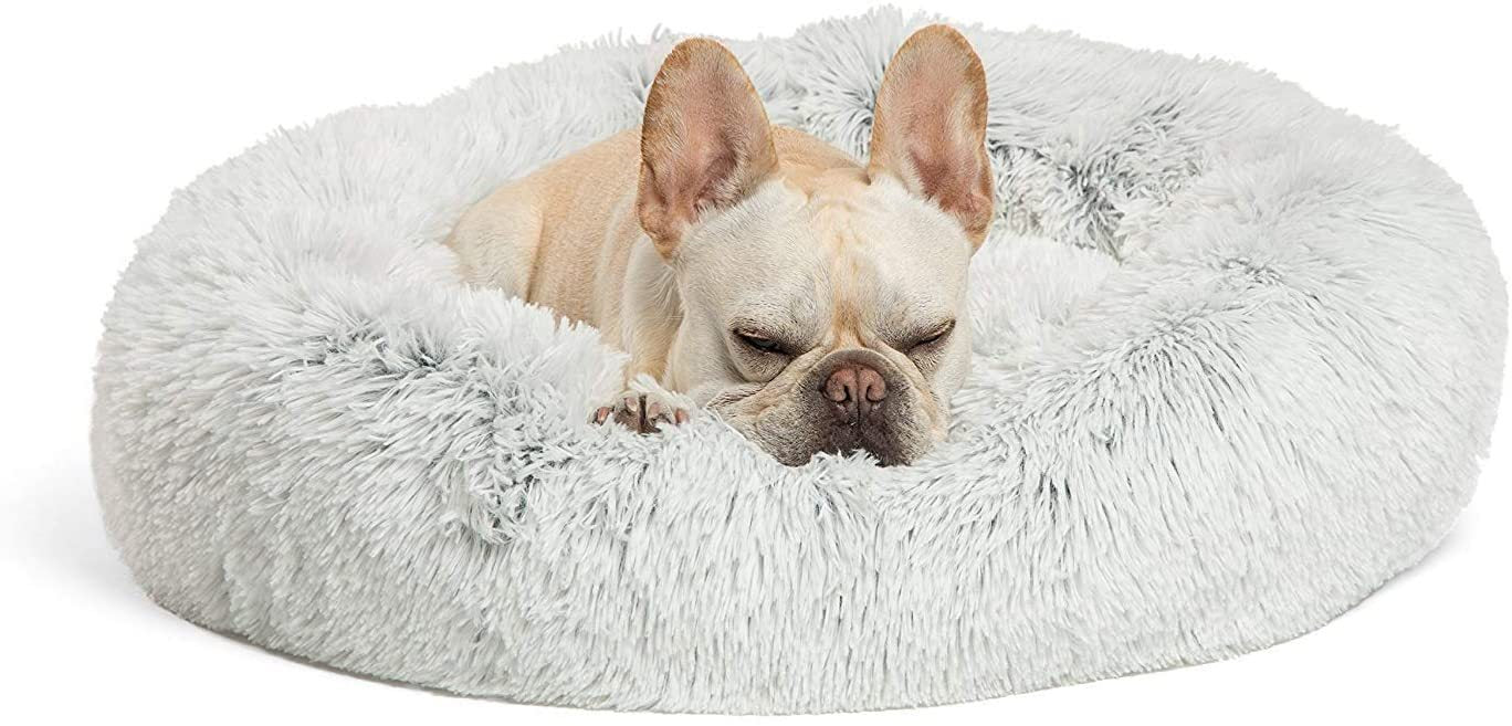 Faux Fur Dog Bed