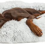 Faux Fur Dog Bed
