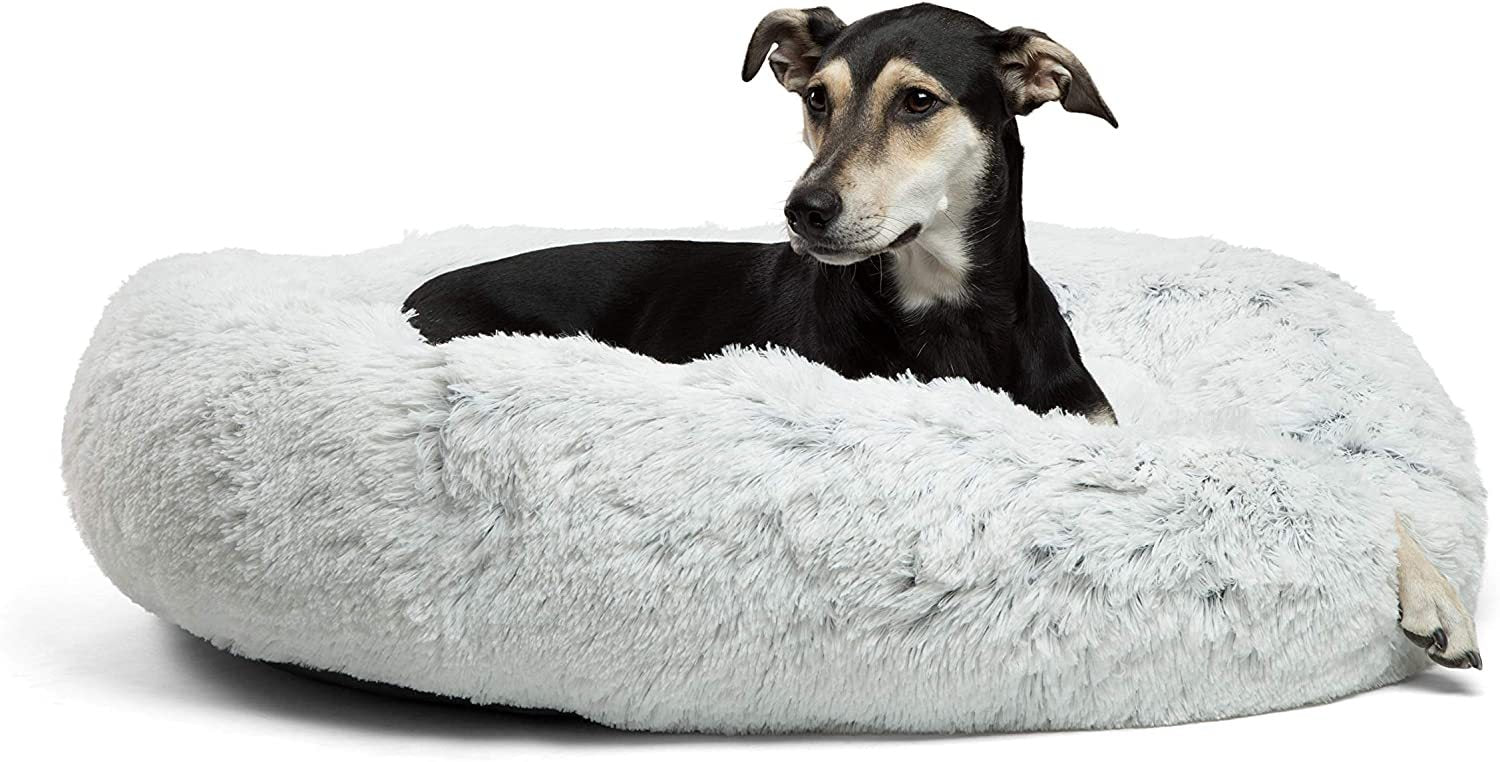Faux Fur Dog Bed