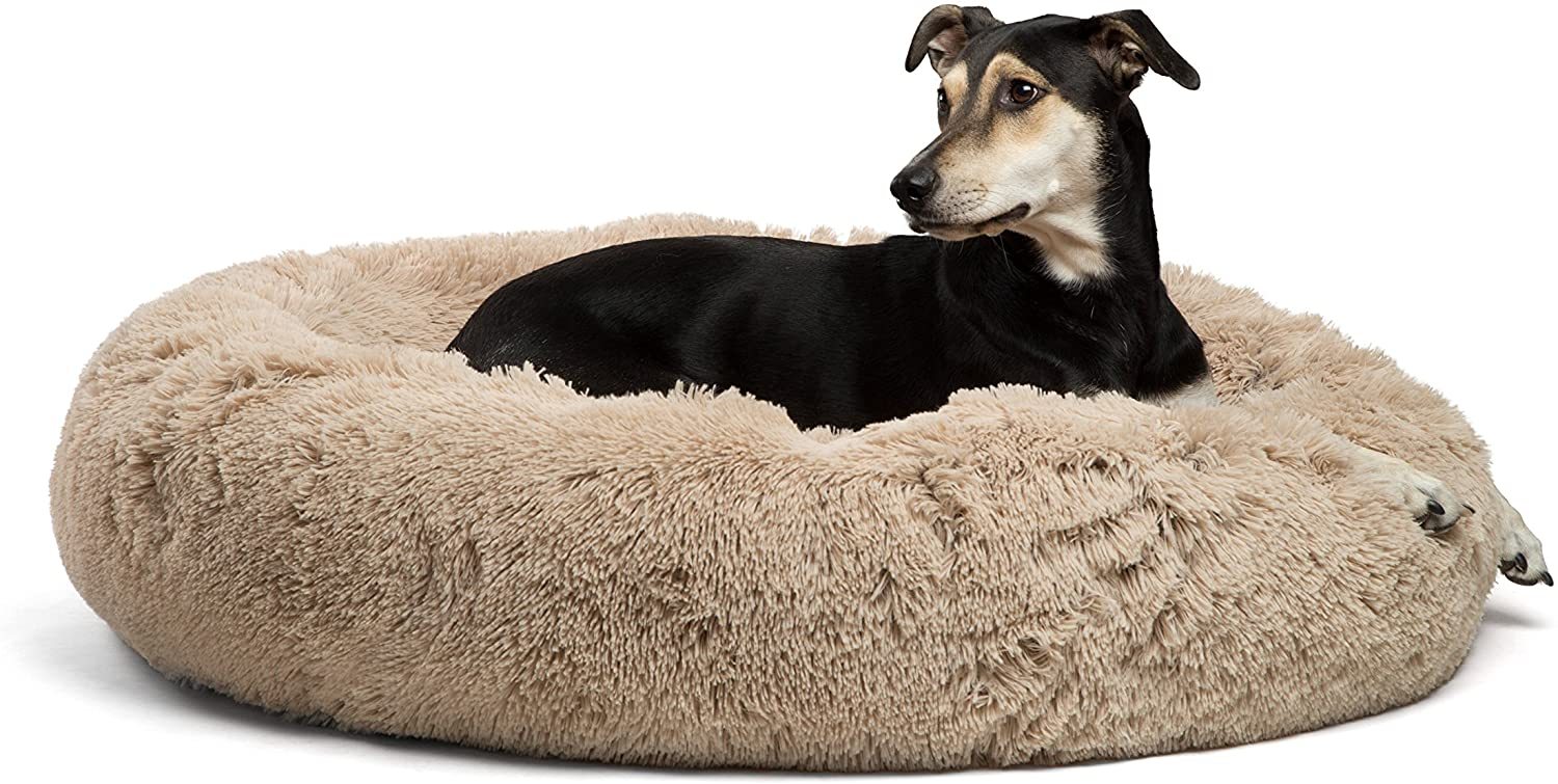 Faux Fur Dog Bed