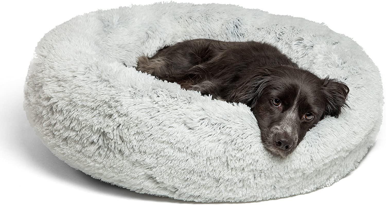 Faux Fur Dog Bed