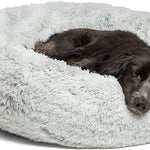 Faux Fur Dog Bed